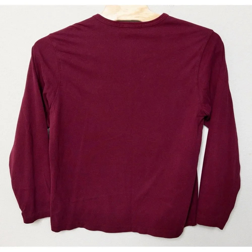 Vintage Banana Republic V Neck 100% Cotton Mens XL ‎ Made In USA